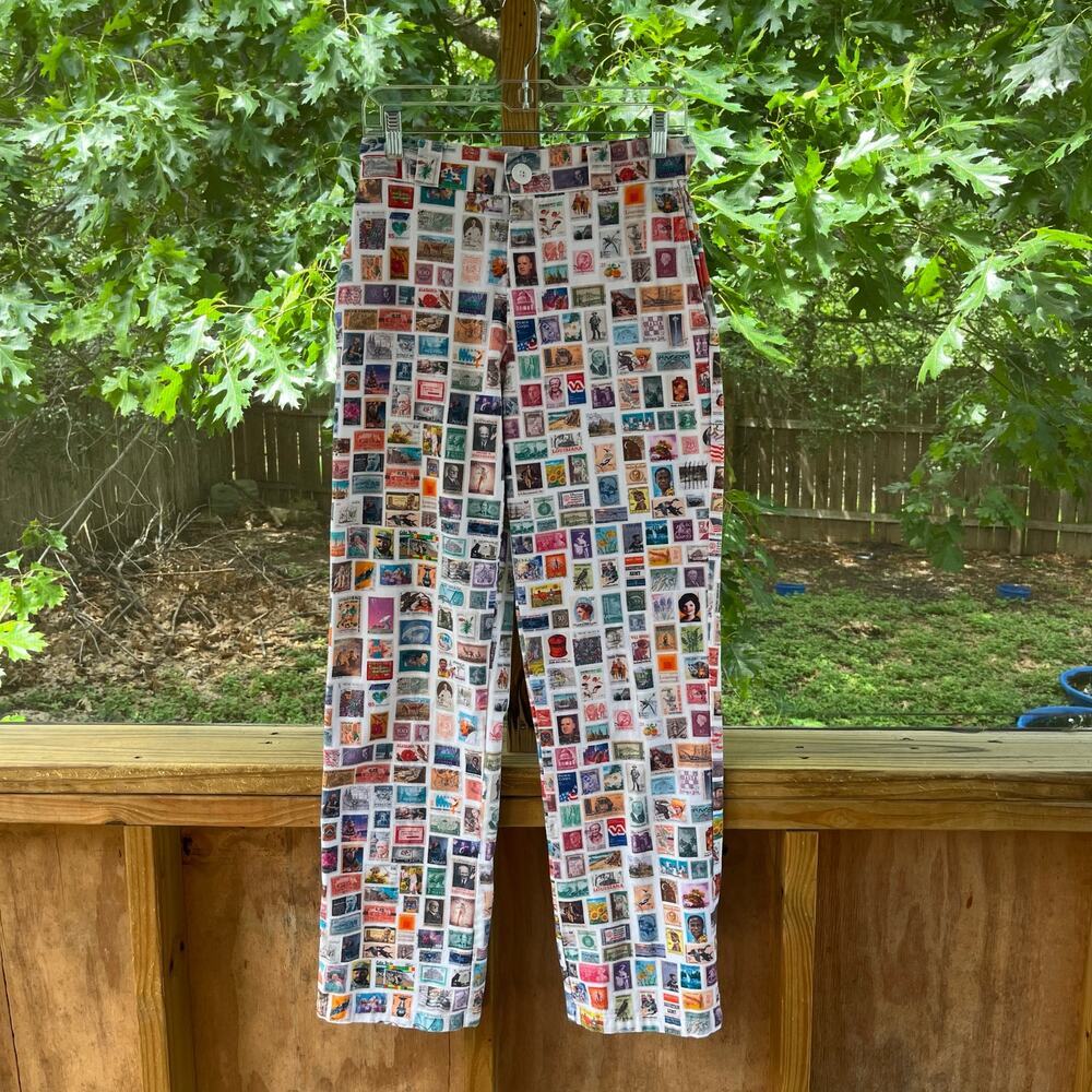 FA FUC*ING AWESOME Men's Stamp Print Jeans Size 30 (27 Inch Waist). RARE!